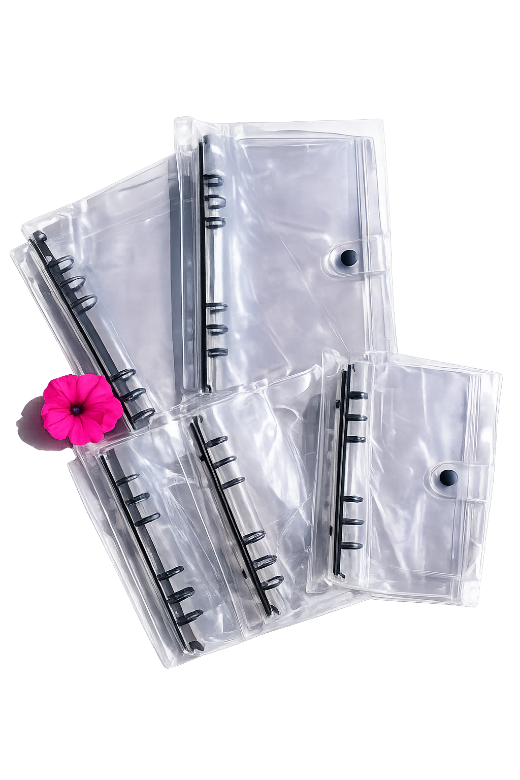 a5 and a6 clear binder bundle