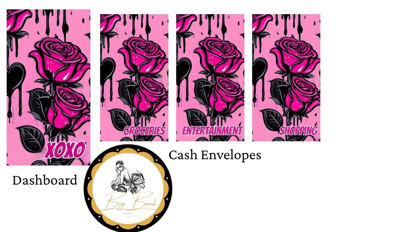 XOXO dashboard and cash envelope